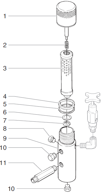 PowrTwin 12000GH Filter Assembly